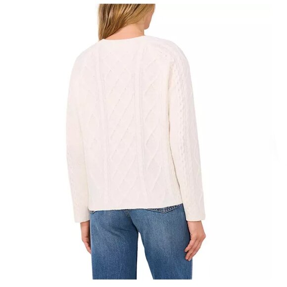 Vince Camuto Women's Cable Sweater - Picture 3 of 6